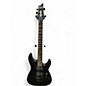 Used Schecter Guitar Research Damien 6 Black Solid Body Electric Guitar thumbnail