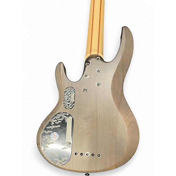 Used ESP LTD B205SM 5 String See-Thru Satin Electric Bass Guitar