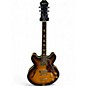 Used Epiphone Casino Vintage Sunburst Hollow Body Electric Guitar thumbnail