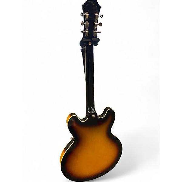 Used Epiphone Casino Vintage Sunburst Hollow Body Electric Guitar