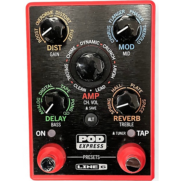 Used Line 6 Pocket Pod Express Amp Modeler Effect Processor