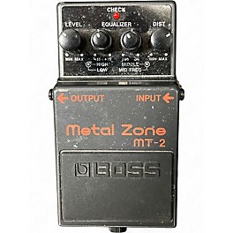 Used BOSS MT2 Metal Zone Distortion Effect Pedal