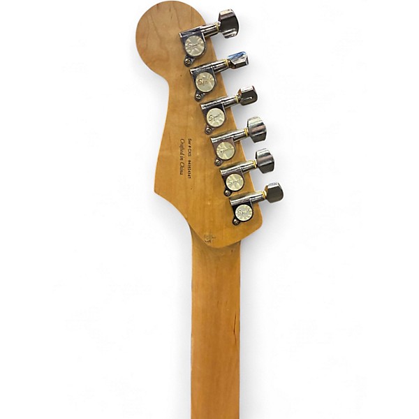 Used Squier Bullet Stratocaster Black Solid Body Electric Guitar