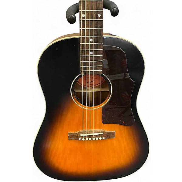 Used Epiphone J-45 2 Color Sunburst Acoustic Electric Guitar
