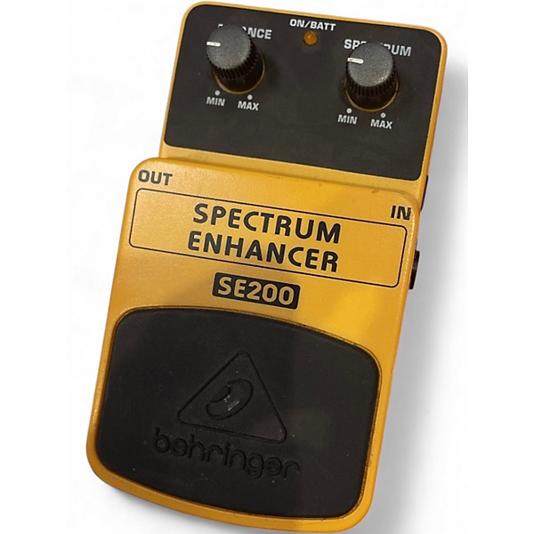 Used Behringer SE200 Spectrum Enhancer Bass Effect Pedal