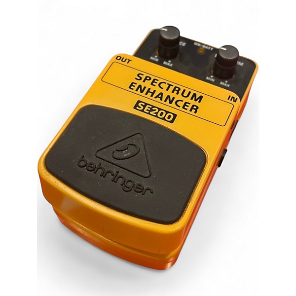 Used Behringer SE200 Spectrum Enhancer Bass Effect Pedal
