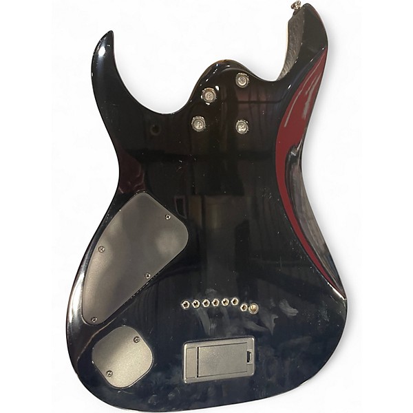 Used Ibanez RGIR28FE Iron Label 8 String Black Solid Body Electric Guitar