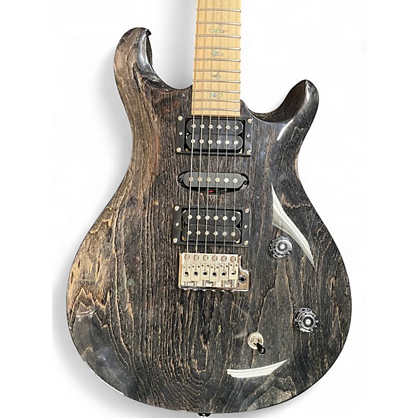 Used PRS SE Swamp Ash Special Trans Charcoal Solid Body Electric Guitar