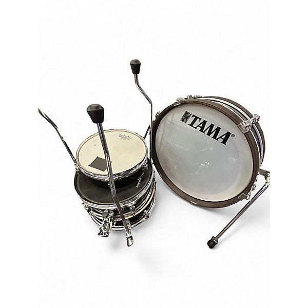 Used TAMA 4 Piece Pancake Kit Black Drum Kit