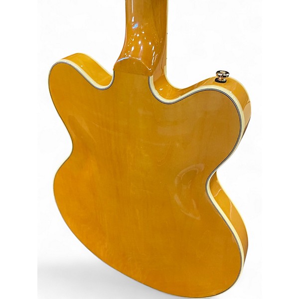 Used Gretsch Guitars LIMITED-EDITION STREAMLINER CENTER BLOCK CAT-EYE DOUBLE CUT VILLAGE AMBER Hollow Body Electric Guitar