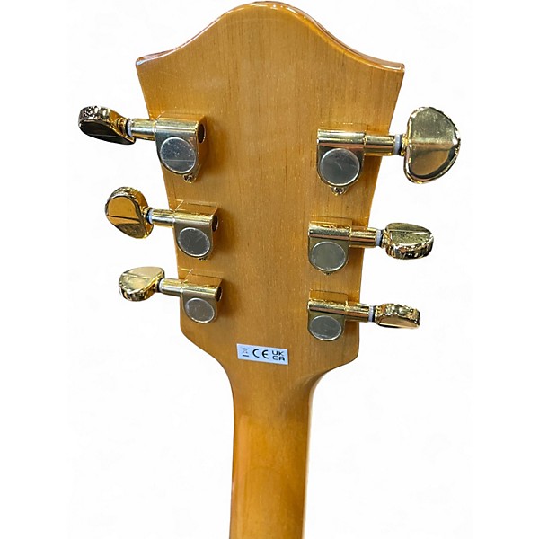 Used Gretsch Guitars LIMITED-EDITION STREAMLINER CENTER BLOCK CAT-EYE DOUBLE CUT VILLAGE AMBER Hollow Body Electric Guitar