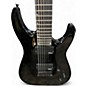 Used Jackson JS22-7 Dinky 7 String Black Solid Body Electric Guitar