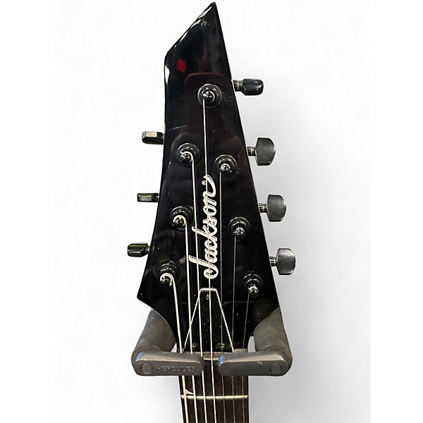 Used Jackson JS22-7 Dinky 7 String Black Solid Body Electric Guitar