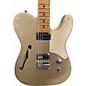Used 2013 Fender Carbonita Thinline Telecaster Aztec Gold Hollow Body Electric Guitar