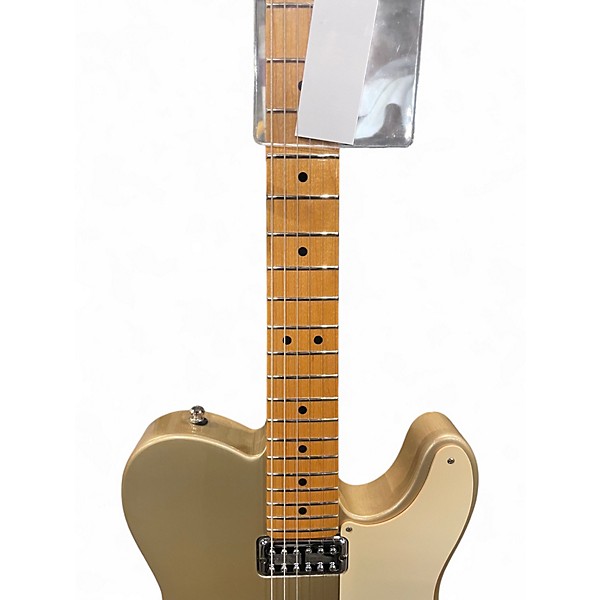 Used 2013 Fender Carbonita Thinline Telecaster Aztec Gold Hollow Body Electric Guitar
