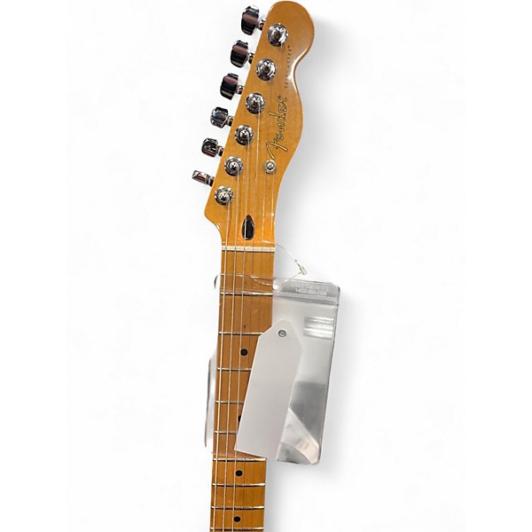 Used 2013 Fender Carbonita Thinline Telecaster Aztec Gold Hollow Body Electric Guitar