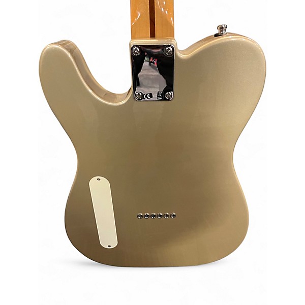 Used 2013 Fender Carbonita Thinline Telecaster Aztec Gold Hollow Body Electric Guitar