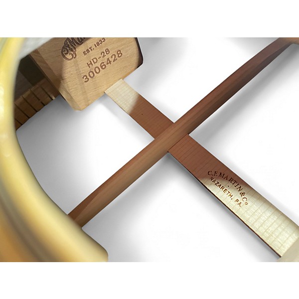 Used Martin HD28 aged toner Acoustic Guitar