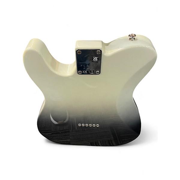 Used Fender Player Plus Telecaster Silver Smoke Solid Body Electric Guitar