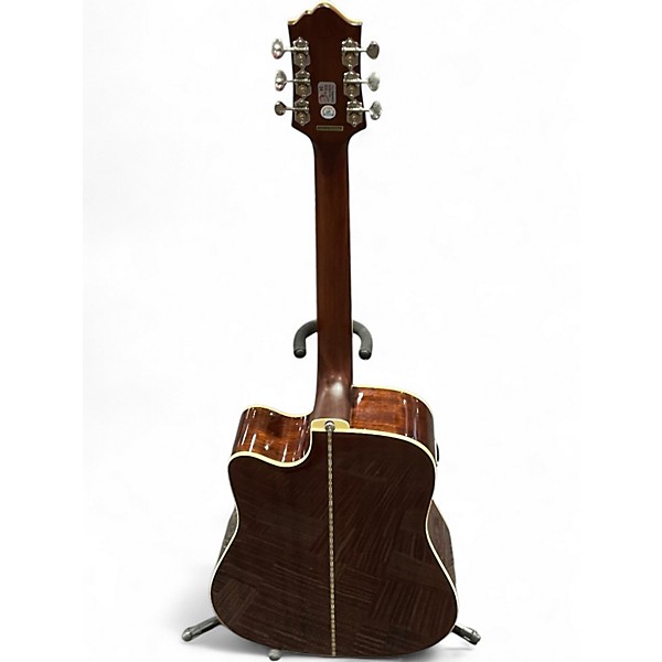 Used Epiphone Masterbuilt DR-500MCE Tobacco Burst Acoustic Electric Guitar