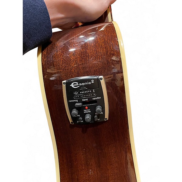 Used Epiphone Masterbuilt DR-500MCE Tobacco Burst Acoustic Electric Guitar