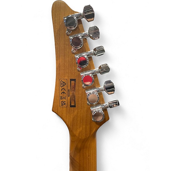 Used Ibanez AZ Standard Blue Solid Body Electric Guitar