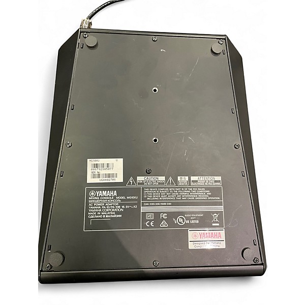 Used Yamaha MG10XU 10 Channel Mixer with Effects Unpowered Mixer