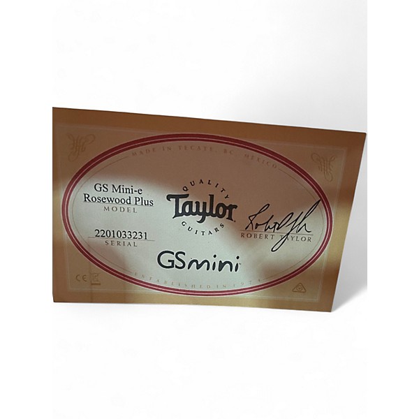 Used Taylor GS MINI PLUS NATURAL Acoustic Electric Guitar