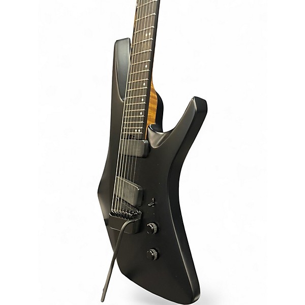 Used Ernie Ball Music Man Kaizen 7 Matte Black Solid Body Electric Guitar