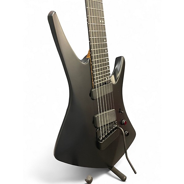Used Ernie Ball Music Man Kaizen 7 Matte Black Solid Body Electric Guitar