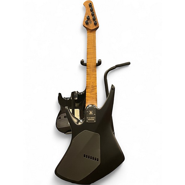 Used Ernie Ball Music Man Kaizen 7 Matte Black Solid Body Electric Guitar