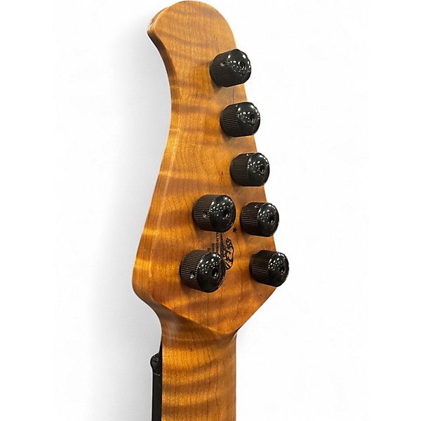 Used Ernie Ball Music Man Kaizen 7 Matte Black Solid Body Electric Guitar