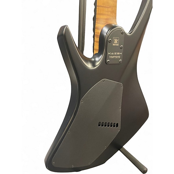 Used Ernie Ball Music Man Kaizen 7 Matte Black Solid Body Electric Guitar