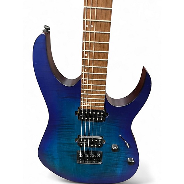 Used Ibanez RG6003FM Sapphire Blue Solid Body Electric Guitar