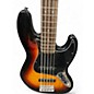 Used Squier Affinity Jazz Bass V 5 String 2 Color Sunburst Electric Bass Guitar