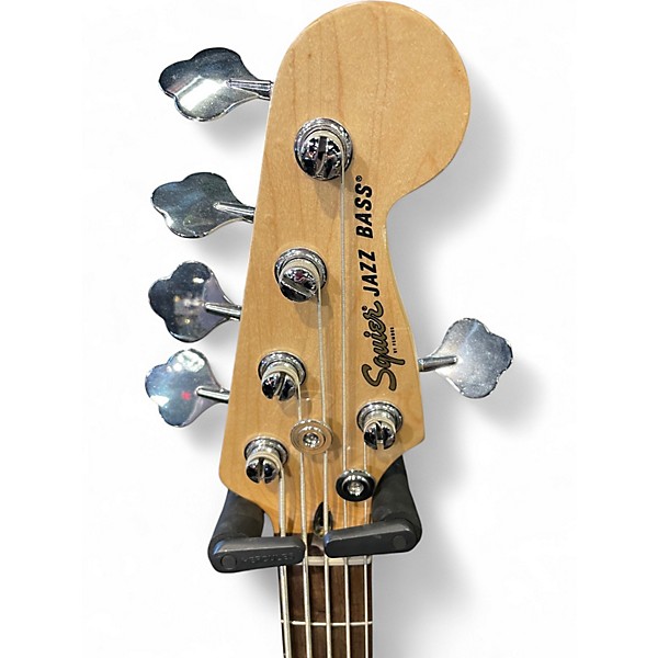 Used Squier Affinity Jazz Bass V 5 String 2 Color Sunburst Electric Bass Guitar