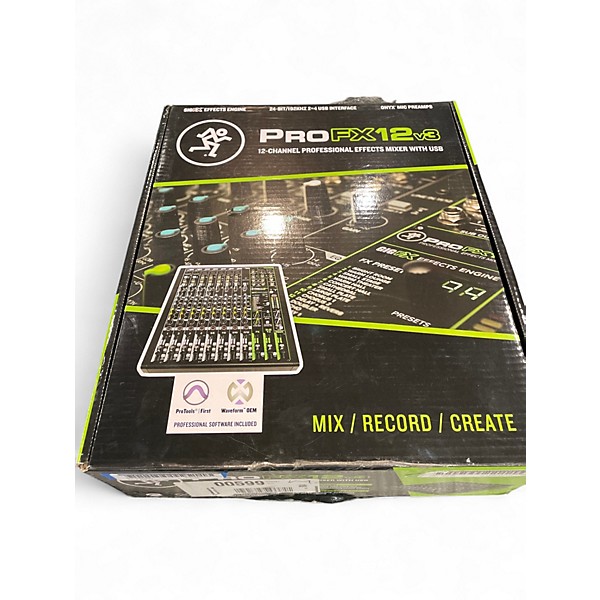 Used Mackie PROFX12 Unpowered Mixer