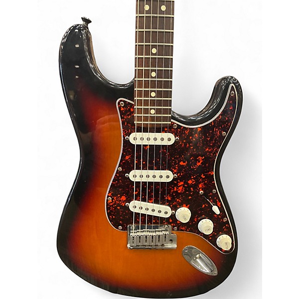 Used 1997 Fender American Standard Stratocaster 2 Color Sunburst Solid Body Electric Guitar