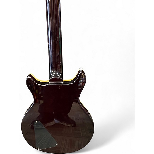 Used Hamer XT Series Double Cut Quilted Sunburst Solid Body Electric Guitar