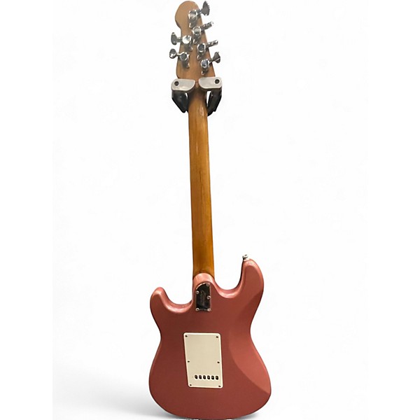 Used Sterling by Music Man cutlass Pink Solid Body Electric Guitar