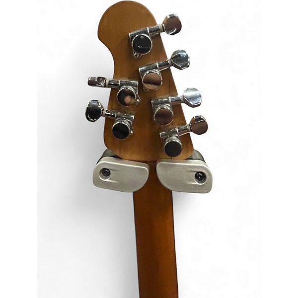 Used Sterling by Music Man cutlass Pink Solid Body Electric Guitar