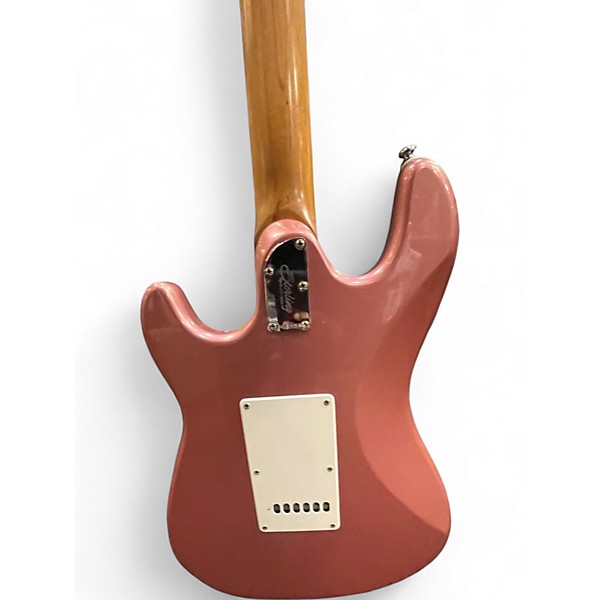 Used Sterling by Music Man cutlass Pink Solid Body Electric Guitar