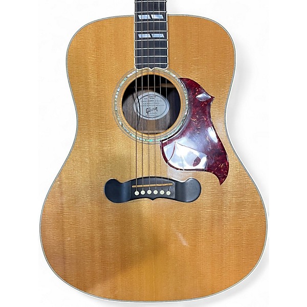 Used Gibson Songwriter Deluxe Natural Acoustic Electric Guitar