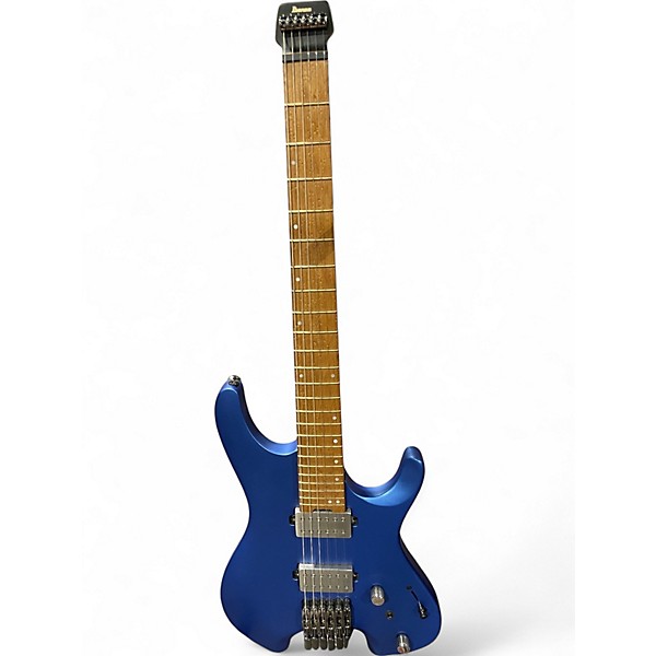 Used Ibanez Q52 Laser Blue Solid Body Electric Guitar