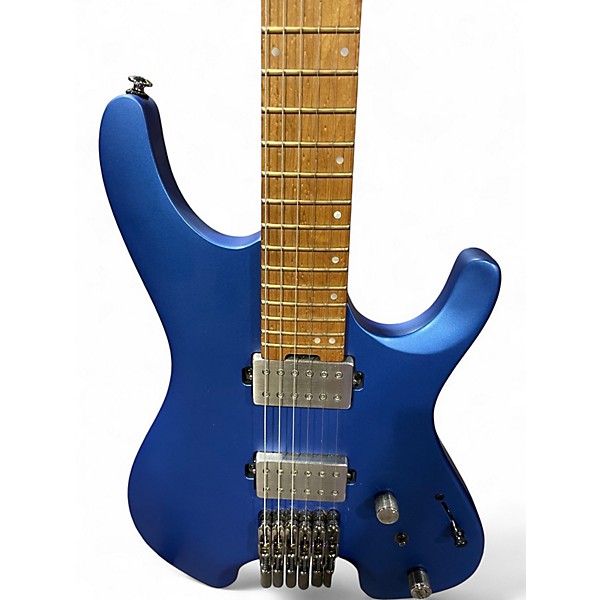 Used Ibanez Q52 Laser Blue Solid Body Electric Guitar