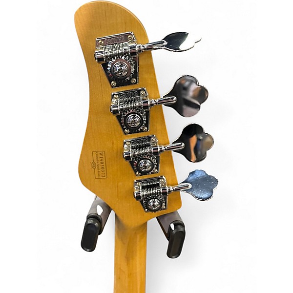 Used Schecter Guitar Research Diamond Series  2 Color Sunburst Electric Bass Guitar