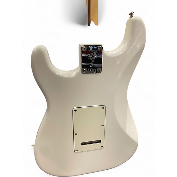 Used Fender Player Stratocaster WHITE Solid Body Electric Guitar