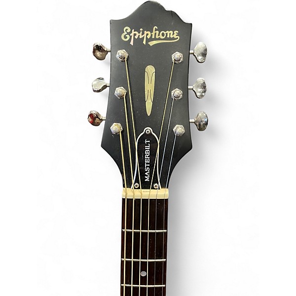 Used Epiphone MASTERBILT AJ45ME 2 Tone Sunburst Acoustic Electric Guitar
