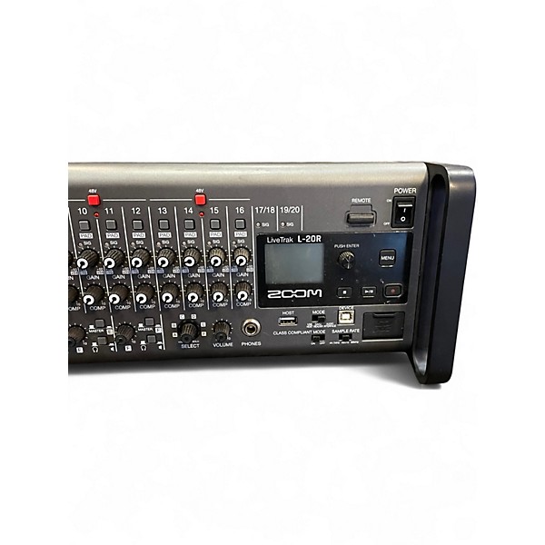 Used Zoom LIVETRAK L20R Digital Mixer