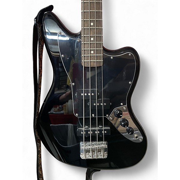 Used Squier CLASSIC VIBE JAGUAR BASS Black Electric Bass Guitar